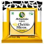 Akshayakalpa Organic Artisanal Cheddar Slices 100 g