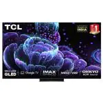 TCL 139 cm (55 inch) 2Yr Warranty Ultra HD (4K) QLED Smart TV, 55C835