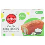Winkies Veg Vanilla Cake Fingers 198 g