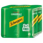 Schweppes Original Ginger Ale 300 ml (Pack of 6)