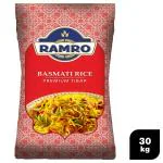 KRT Ramro Premium Tibar Basmati Rice 30 kg (Bag)