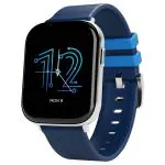 boAt Matrix Smart Watch with 4.19 cm (1.65 inch) AMOLED Display, Always On Mode, Slim Premium Design, Heart Rate & SpO2 Monitoring, Health Ecosystem & Multiple Sports Modes, 3ATM & 7 Days Battery Life(Ocean Blue)