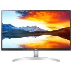 LG 27UL500 68.58 cm (27 Inch) IPS Panel 4K-UHD 3840 x 2160 Borderless HDMI DP Port White Monitor