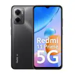 Redmi 11 Prime 5G 64 GB, 4 GB RAM, Thunder Black Mobile Phone