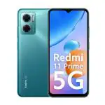 Redmi 11 Prime 5G 64 GB, 4 GB RAM, Meadow Green Mobile Phone