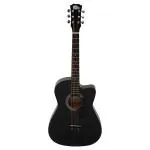 Intern INT-38C-BK-G Acoustic Guitar for Right Hand Orientation, Black