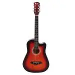 Revel RVL-38C-LGP-3TS Acoustic Guitar for Right Hand Orientation, Sunburst