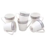 BP Bharat Assorted Ceramic Mug Dream Set 180 ml (6 pcs)