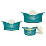 Milton Grande Assorted Plastic Insulated Casserole 500+1000+1500 ml (Set of 3)