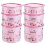 Joyo Snaplock Containers Set Of 6 - Design/colour may vary