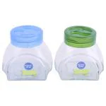 Home One Assorted Lids Round Glass Jar 290 Ml (Design/colour may vary)