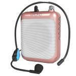 Maono AU-C01 Portable Rechargeable Voice Amplifier with FM Radio, LED Display, Wired Headband Microphone For singing, meeting, online course, teaching, outdoor, party