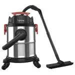 Lifelong Aspire Zx Wet and Dry 20 Litres Canister Vacuum Cleaner, Red and Black