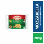 President Mozzarella Cheese Slices 204 g (Pack)