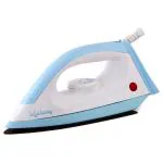 Lifelong LLDI10, 1000 Watts, Dry Iron,Non-Stick Coating, Thermostat Control, White and Blue