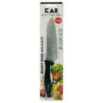 Kai Black Stainless Steel & Plastic Hocho Utility Knife Medium