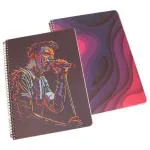 Boss Spiral A4 Single Line Long Notebook 240 pgs (Pack of 2)