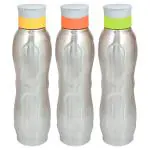 Aramex Steel Bottle with Plastic Lid 1000ml