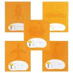 Youva Brown Regular Size Double line Notebook 76 Pages