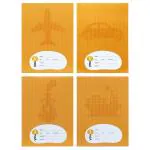 Youva Brown Jumbo Size Red and Blue line with Gap Notebook 172 Pages