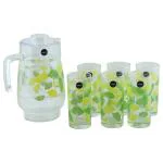 Luminarc Ammaris Printed Glass Beverage Set 7 pcs