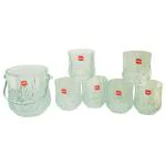 Treo Crystal On The Rocks Glass Bar Set (Set of 7)