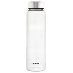 Borosil Glass Bottle with Stainless Steel Lid 1 L