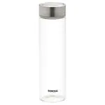 Borosil Glass Bottle with Stainless Steel Lid 550 ml