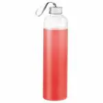 Borosil Smile Glass Bottle with Stainless Steel Lid 750 ml