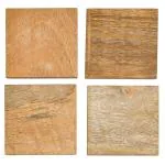 Home One Mango Wooden Tea Coaster