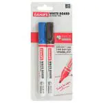 Luxor Black & Blue Refillable White Board Marker Pen