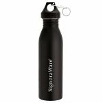 Signoraware Black Stainless Steel Water Bottle 750 ml