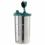 Signoraware 650 ml Easy Flow Stainless Steel Oil Dispenser Bottle With Lid And Cap | Air-Tight Spill-Proof | Food Grade Pourer Drizzler (Forest Green, Set Of 1 | 650ml)