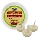 Cycle Om Shanthi Special Ghee Diya 30 pcs
