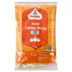 PoojaDham Round Off White Cotton Small Wicks 15G