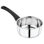 Home One Stainless Steel Induction Base Sauce Pan 155 mm