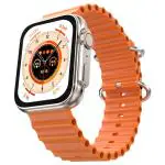 Fire-Boltt Supernova Smartwatch with Bluetooth Calling, 4.52 cm (1.78 inch) AMOLED 368 x 448 High ResolutionHeart rate measurement, Accelerometer, Barometer, 100+ Sports Modes, Smart notifications, Activity Tracker, ORANGE