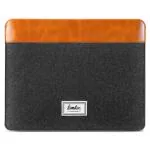Tomtoc Vintage Laptop/Tablet Sleeve for Up to 40.64 cm (16 Inch) Laptop/Tablet with Intelligent Magnet Closure, Grey H16-E01Y