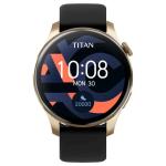Titan Talk Smart Watch with 3.5 cm (1.39 inch) AMOLED Display, Rose Gold