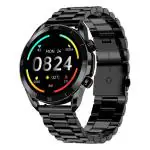 Fireboltt Legacy BSW094 Smart Watch, Black Stainless Steel