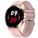 Fire-Boltt Talk Ultra Gold Smart Watch AI Voice Assistant