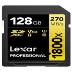 Lexar Professional 1800x 128 GB Gold Series SDXC Memory Card