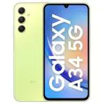 Samsung Galaxy A34 5G 128 GB, 8 GB RAM, Awesome Lime, Mobile Phone