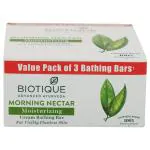 Biotique Moisturizing Morning Nectar Cream Bathing Bar 3x125 g