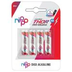 Nippo Thor Digi Alkaline AA Battery (Pack of 4)