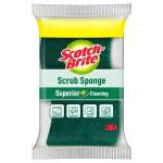 Scotch-Brite Superior Cleaning Scrub Sponge (6 x 9.5 cm)