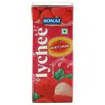Sonai Lychee Flavoured Whey Drink 180 ml (Tetra Pak)
