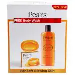 Pears Pure & Gentle Bathing Bar 125 g X 5 + Body Wash 250 ml