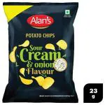 Alan’s Sour Cream and Onion Flavour Potato Chips 23 g