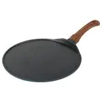 Home One Aluminium Diecast Induction Base Nonstick Dosa Tawa 31 cm